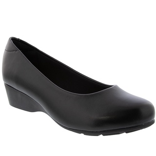 Scarpin Modare Anabela Ultraconforto Preto