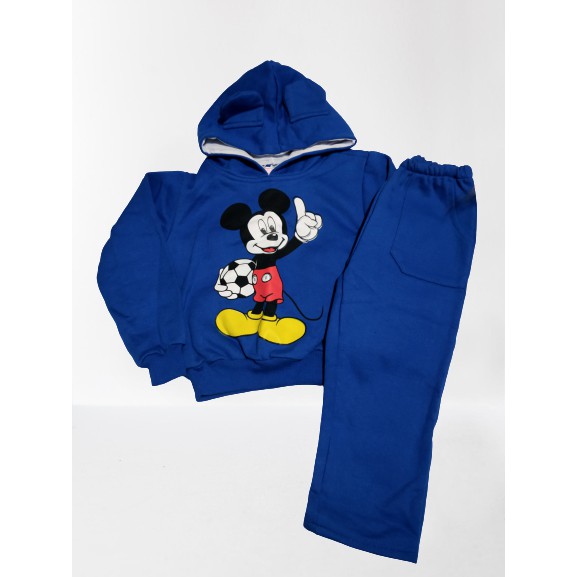 conjunto moletom mickey infantil