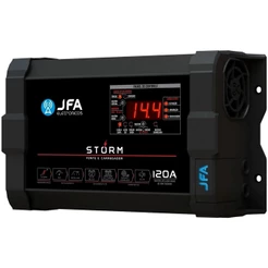 Fonte Automotiva Storm 120a 120 Amperes Voltímetro Amperímetro Medidor de CCA JFA