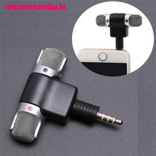 DD.BR Novo Universal Mini Microfone Estéreo De Áudio Para PC Notebook Talk