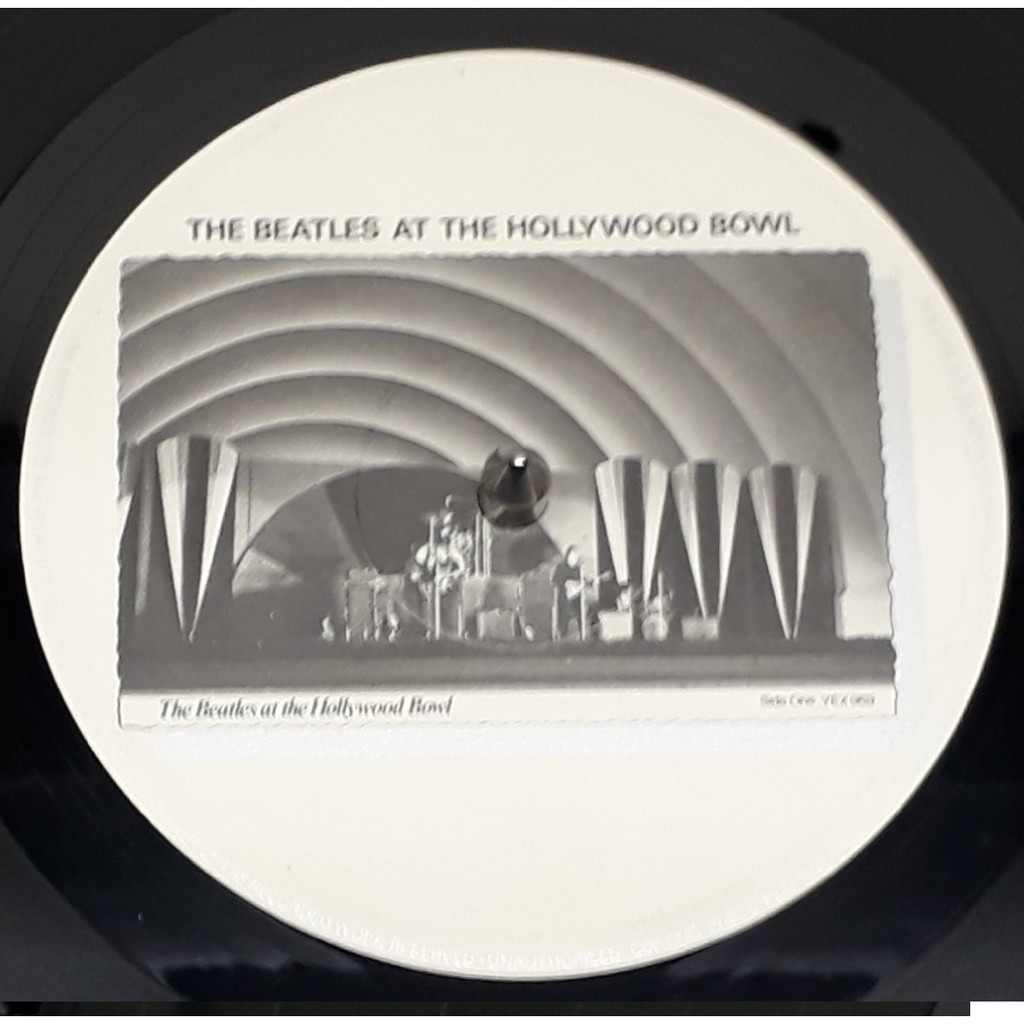 Beatles - Live At The Hollywood Bowl - 1a Edição Inglesa - 1977- LP vinil |  Shopee Brasil