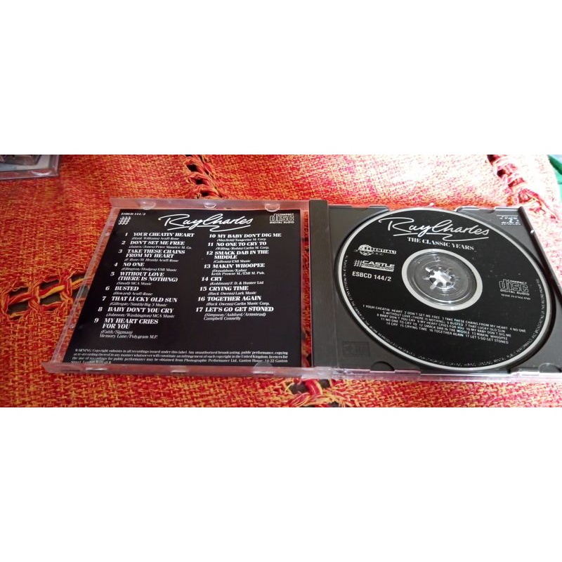 CD RAY CHARLES THE CLASSIC YEARS DISC 2