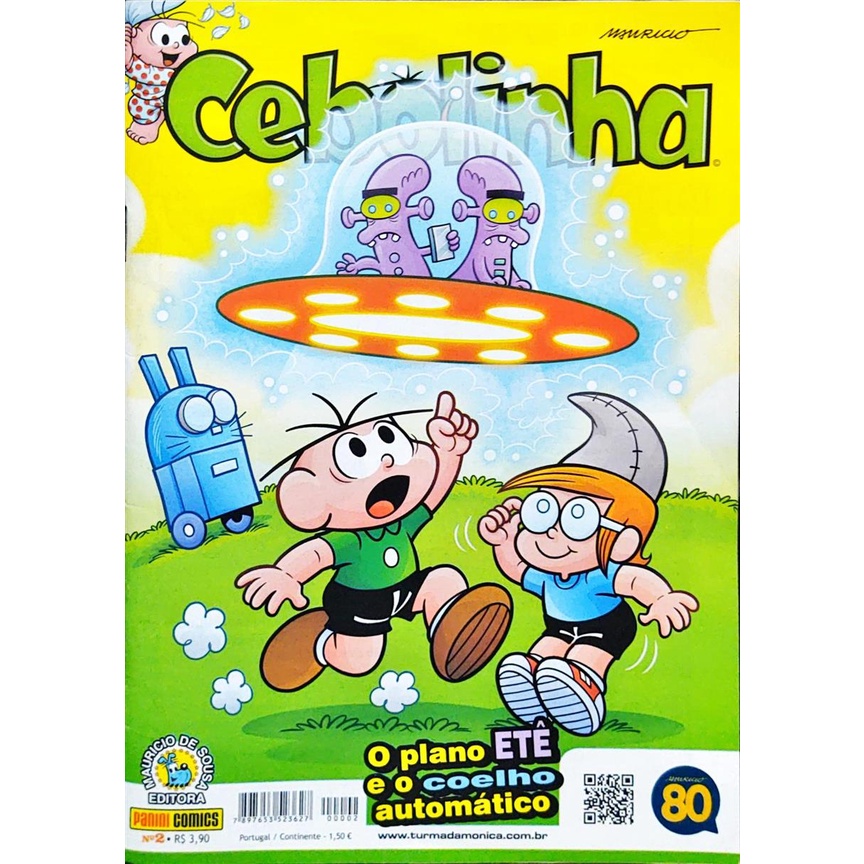 Gibi Cebolinha Nº 2 o Plano Etê e o Coelho Automático