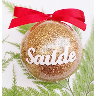 10 Adesivo para Bola de Natal