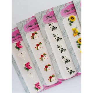 Kit Adesivos de Unhas 3D Modelos Exclusivos Manicure unhas de salão em Oferta na Shopee