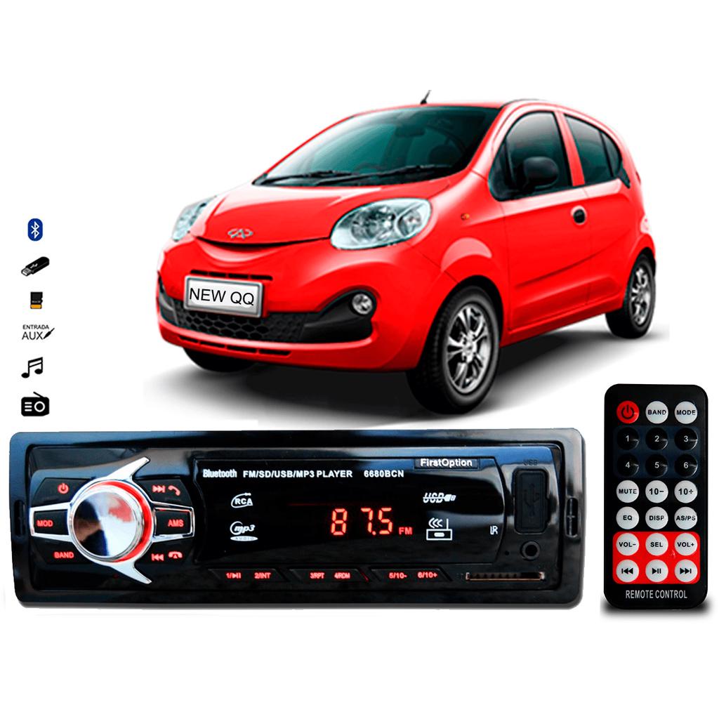 Aparelho De Som Mp3 Chery Qq Bluetooth Pendrive Rádio em Oferta na Shopee