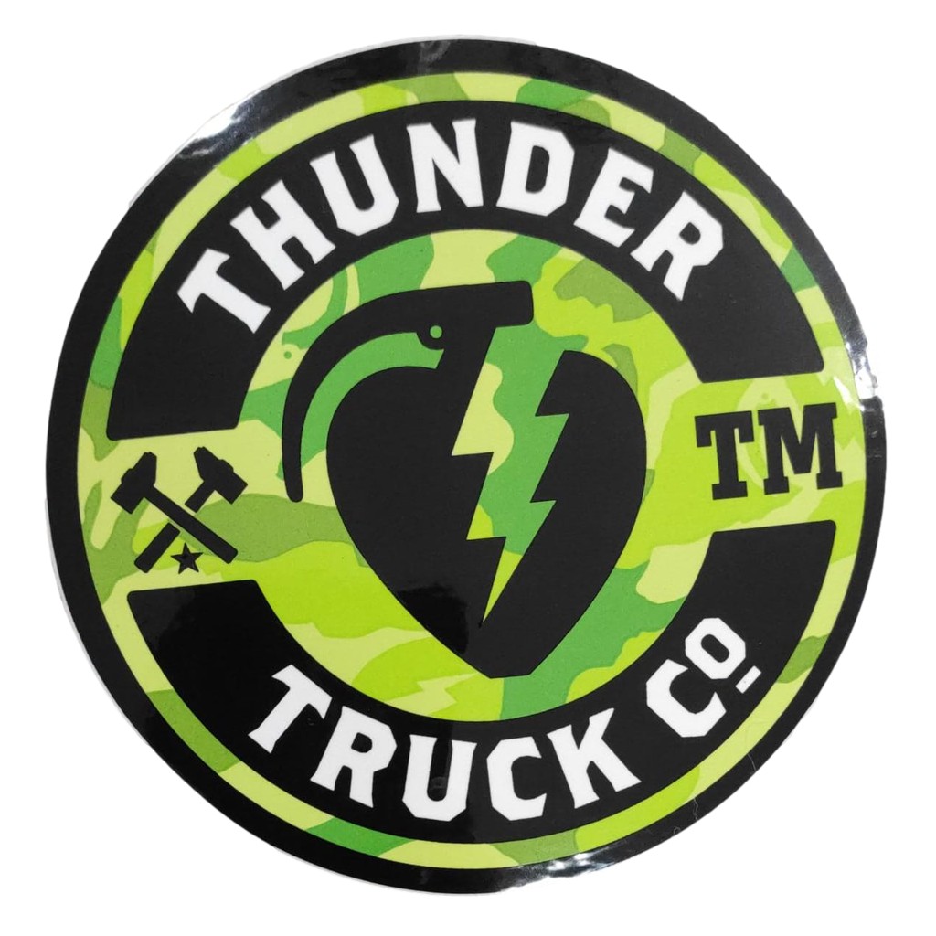 Adesivo Thunder Truck Mainline Camo 12,5cm - Skateboard Skate Sticker