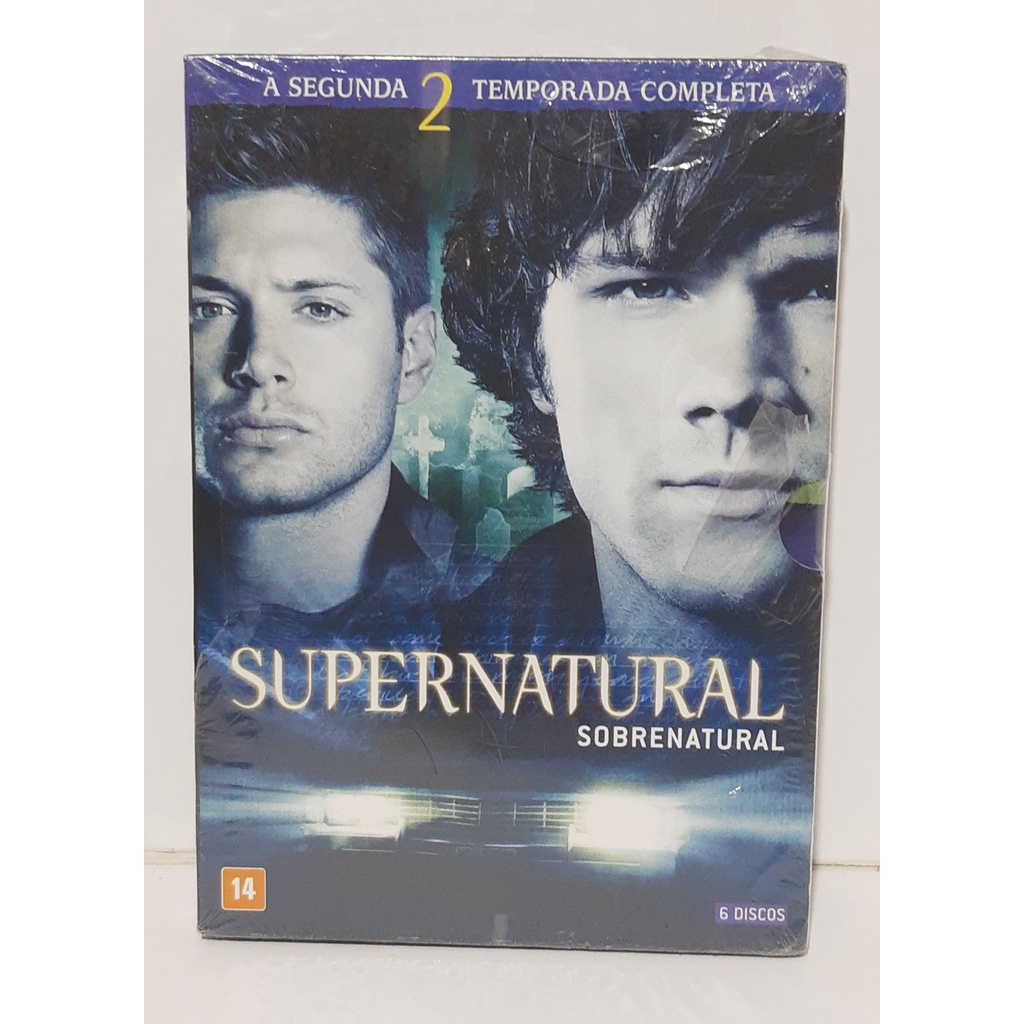 Dvd Supernatural 2 Temporada Lacrado Shopee Brasil 