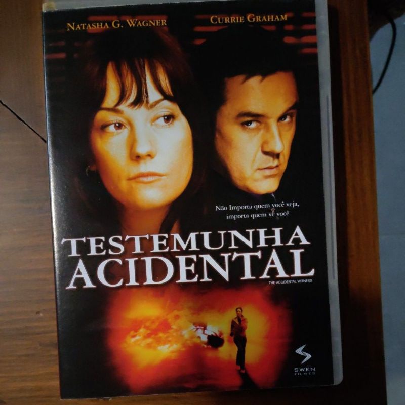 DVD Original Testemunha Acidental Natas G. Wagner