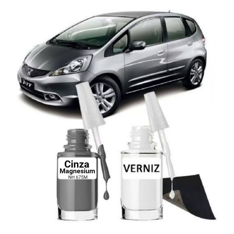 Tinta tira risco Cinza Magnesium Honda NH675M em Oferta na Shopee