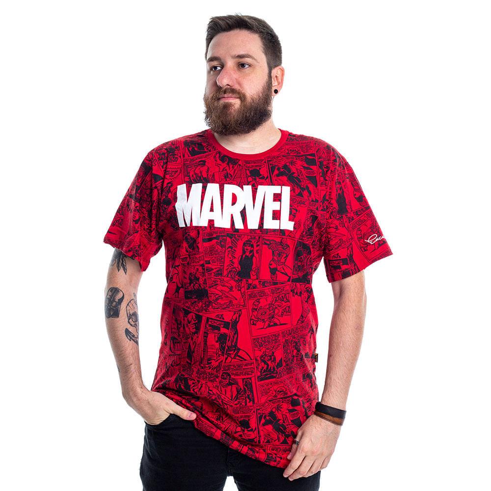 Marvel Memagagts005 Camiseta, Negro, XS Para Hombre