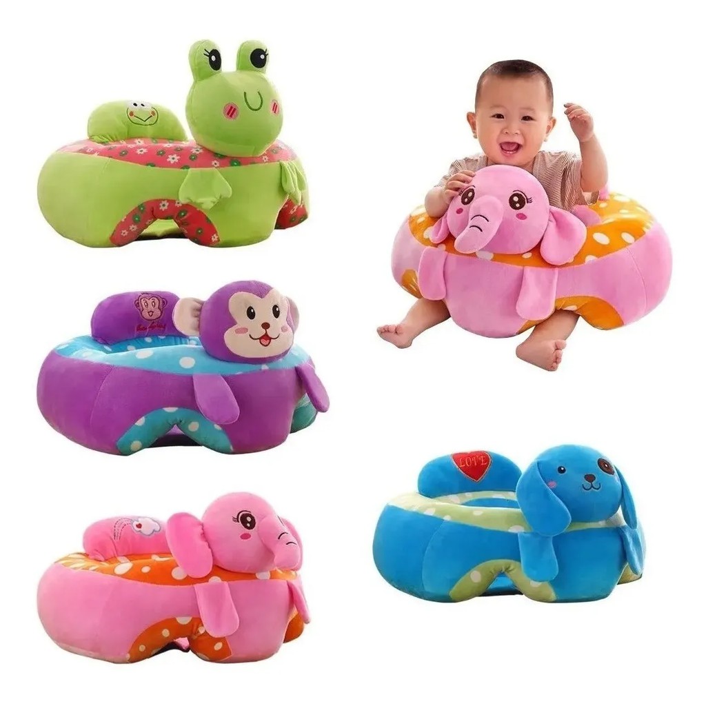 Assento Para Bebe Mini Sofa Infantil Cadeira Alimentacao De Pelucia Shopee Brasil