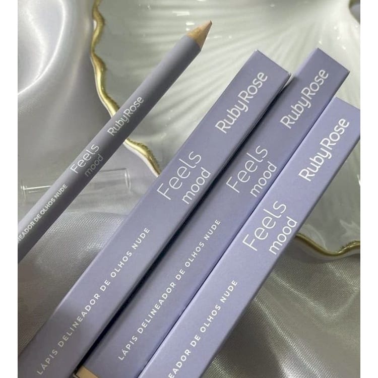 Lapis Delineador De Olhos Nude Feels Mood Ruby Rose HB 513 Shopee Brasil
