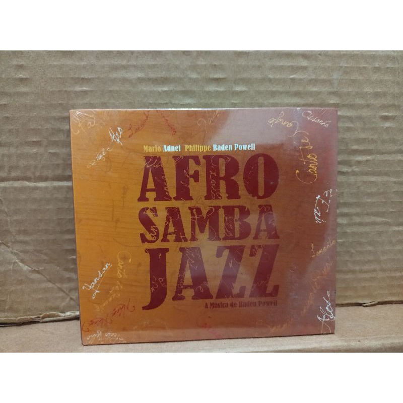 CD AFRO SAMBA JAZZ - A MÚSICA DE BADEN POWELL (DIGIPACK-LACRADO)