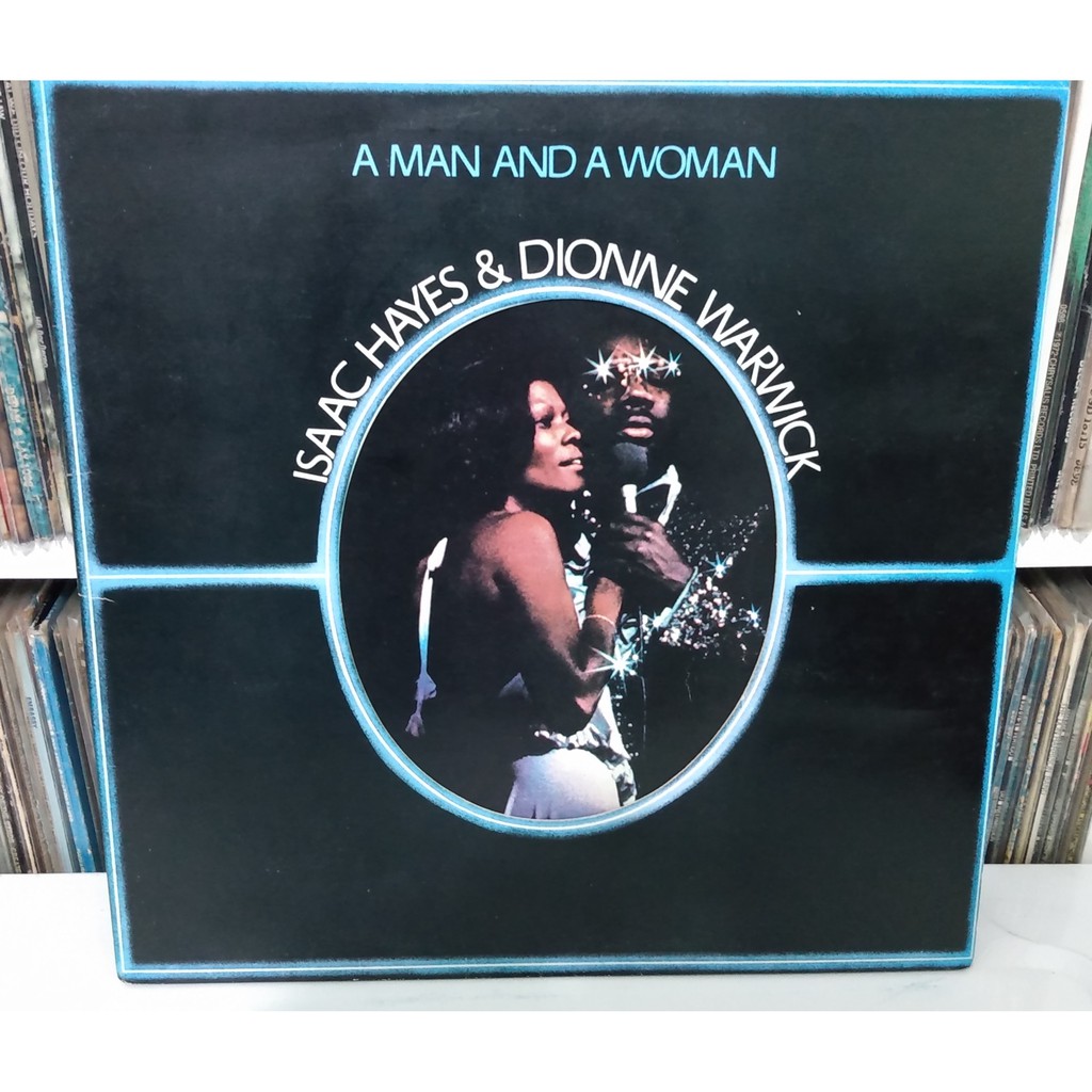 Lp - Isaac Hayes & Dionne Warwick - A Man and a Woman - Duplo - 1977