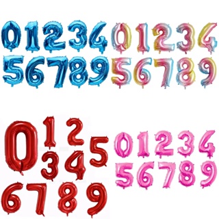 Balao 70cm Numero Metalizado em Oferta na Shopee