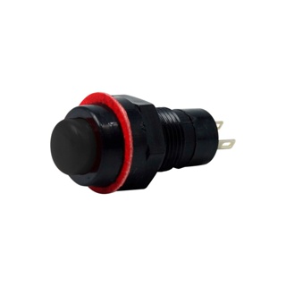 Botão Push Button Trava 250VAC 1A 2T DS-211 (Preto) em Oferta na Shopee