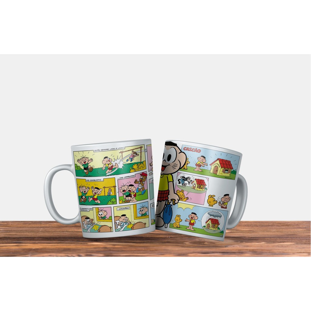 Caneca Coleção Turma Da Mônica - Cascão 300 Ml