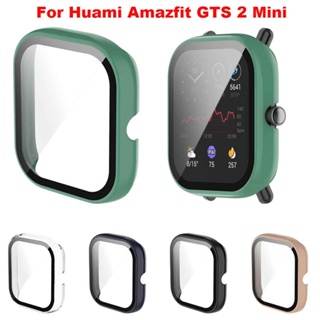 Para Huami Amazfit GTS 2 Mini Caso De Relógio Cobertura Completa PC Capa Protetora Escudo Com Protetor Tela Vidro Temper em Oferta na Shopee