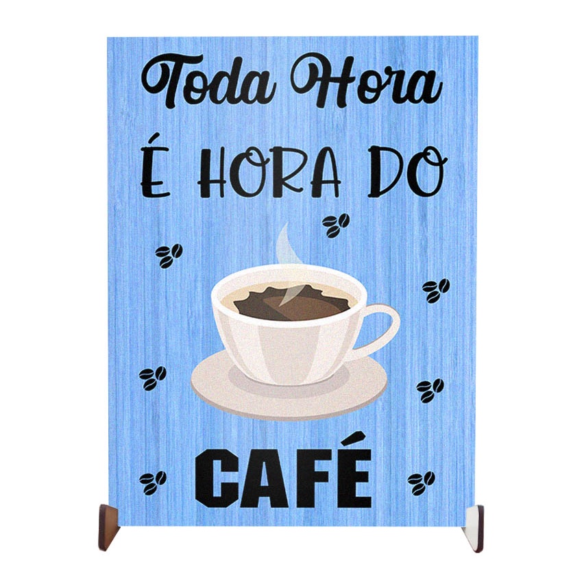 plaquinha decorativa personalizada de enfeite cantinho do café