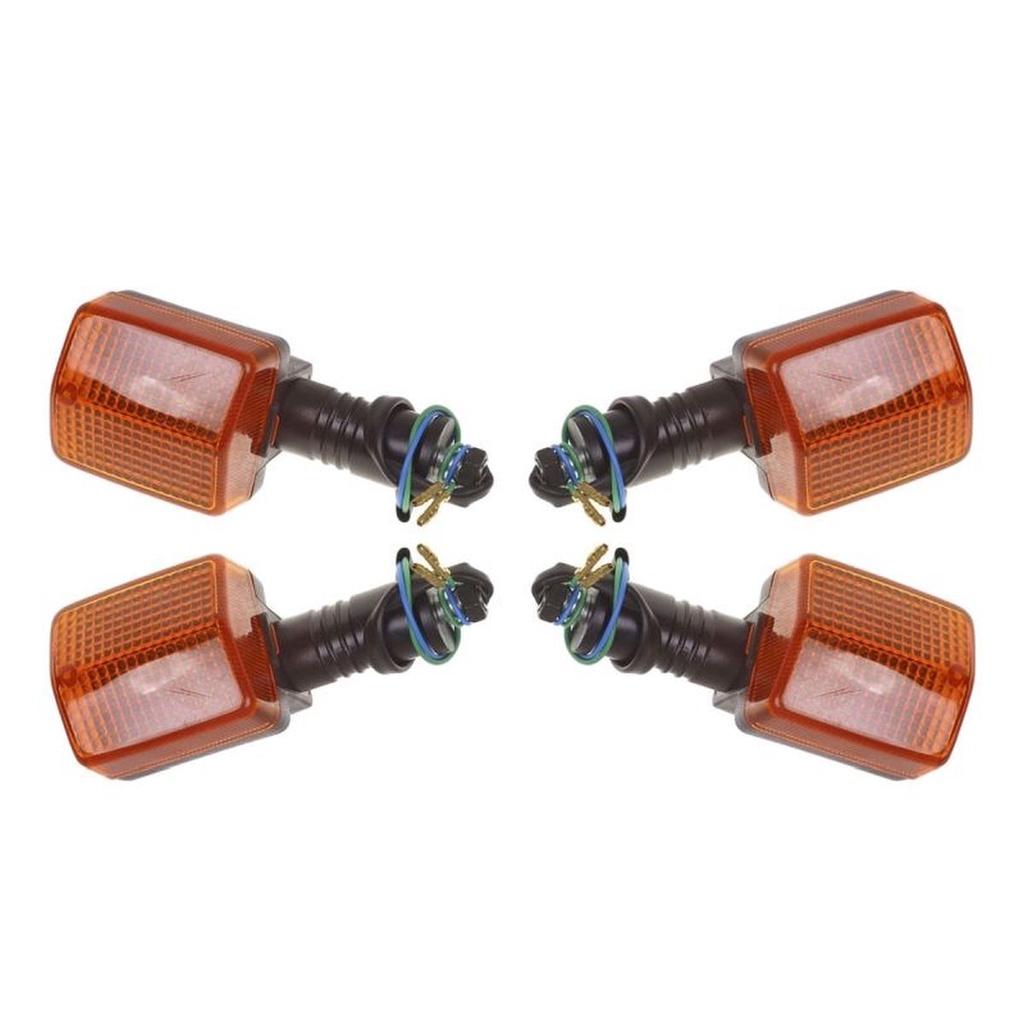 Kit 4 Pisca Seta de Moto Honda CBX / Strada /  XLX 350 Pro Tork Dianteiro ou Traseiro em Oferta na Shopee