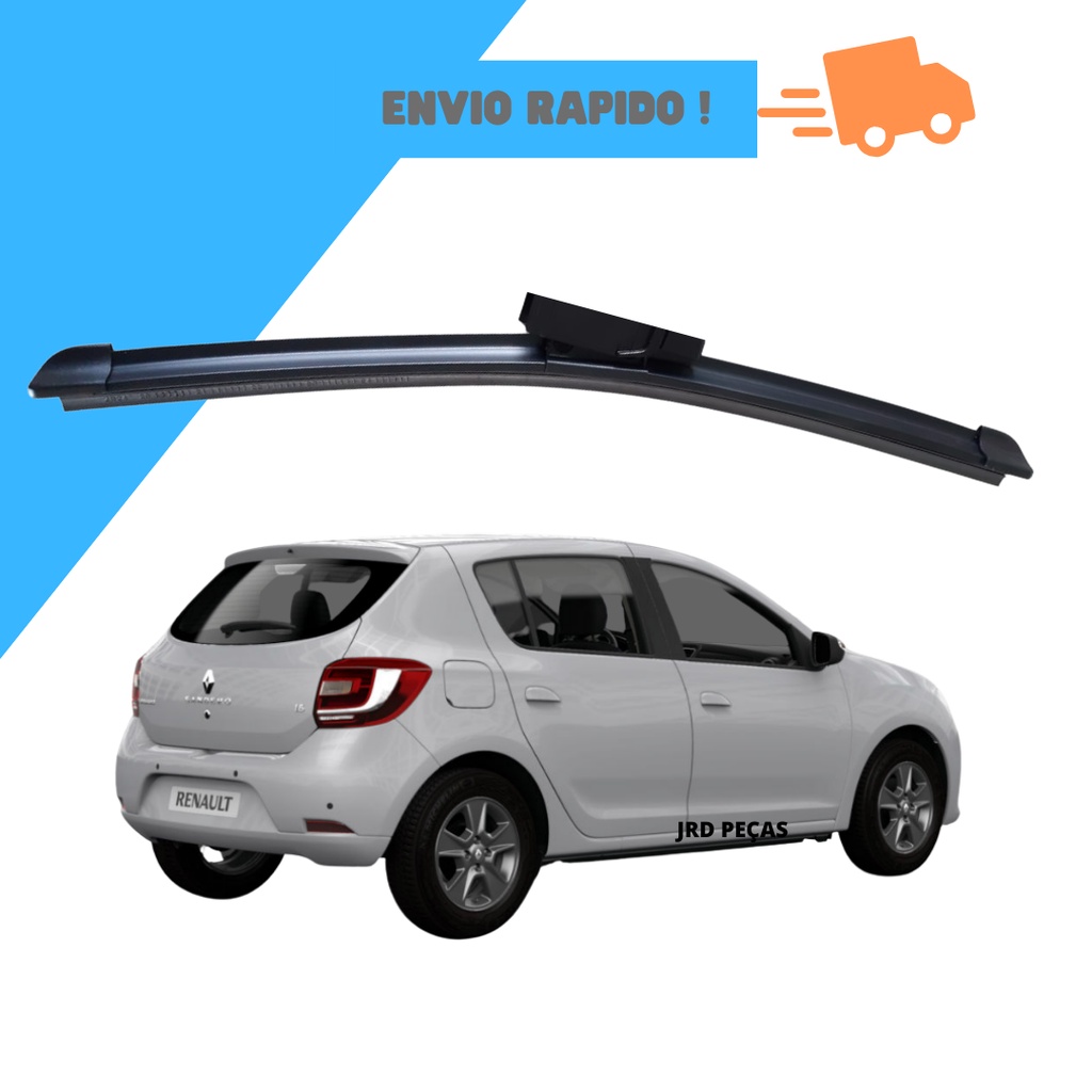 Palheta Limpador Traseiro Sandero 2014 2015 2016 2017 2018 2019 ENCAIXE CARENADO em Oferta na Shopee