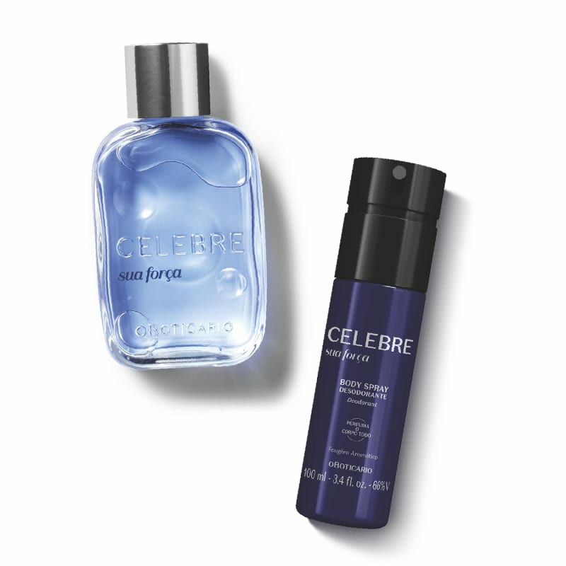 Combo Celebre Sua Força Masculino: Desodorante Colônia 100ml + Body ...