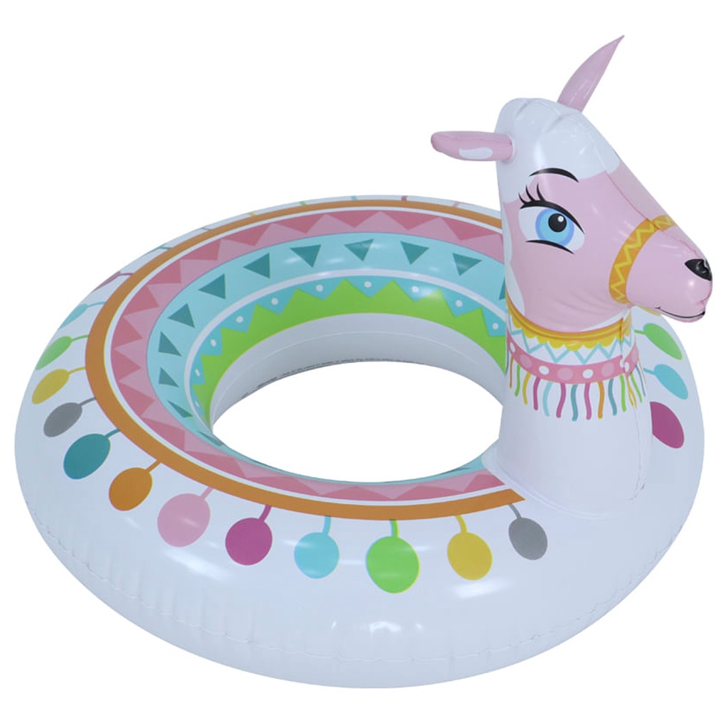 Boia Inflável Lhama Modelo Circulo Infantil Piscina Até 40kg em Oferta na Shopee