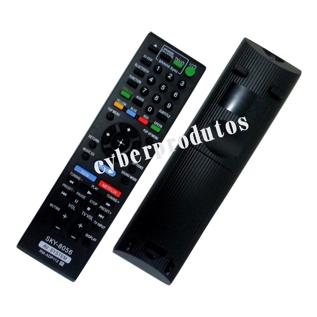 Controle Home Theater Sony Bdve190 / Bdve280 / Bdve290 REF02G9