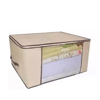 Caixa Organizadora De Guarda Roupa Flexível Com Ziper Organizador Multiuso Caixa de Organizar
