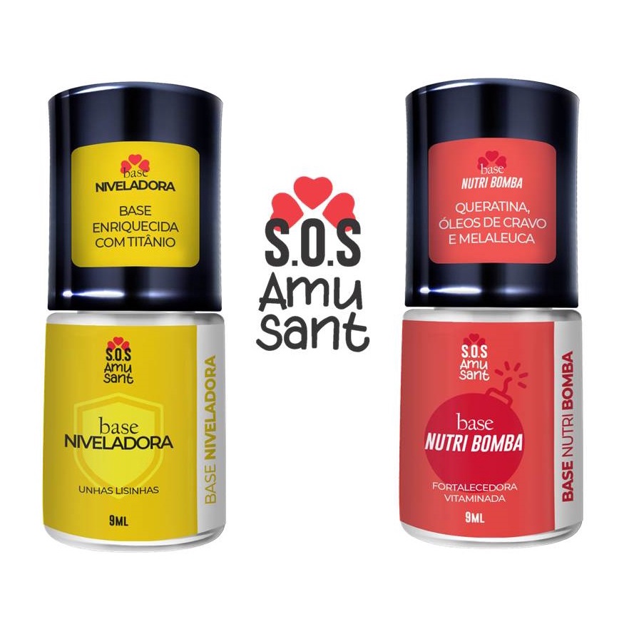 Kit c/ 2 Bases Nutribomba + Niveladora SOS Amusant