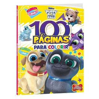 100 Páginas para Colorir Disney - Bingo e Rolly