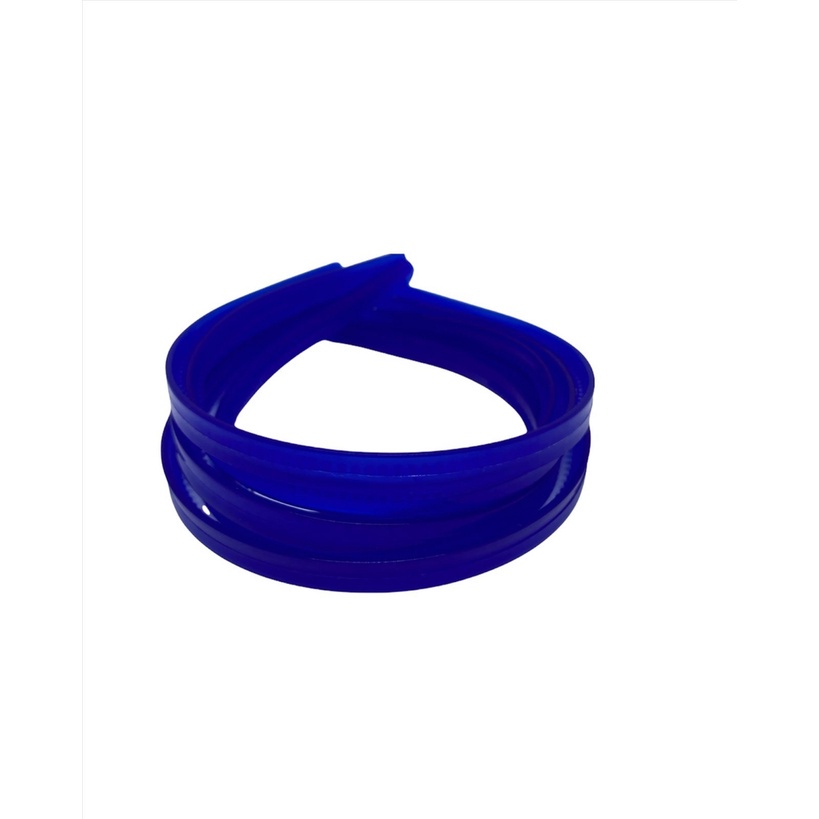 Tiara Dentinho - Inquebrável - Azul Royal - 10mm
