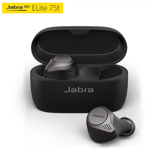Oficial Jabra Elite 75t sem fio bluetooth fones de ouvido para esportes e música suporte ipx55 dustproof e à prova ddustágua