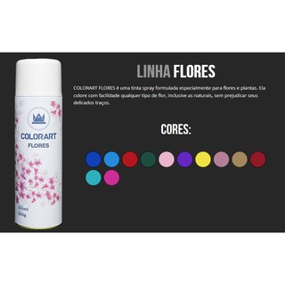 Tinta Em Spray Para pintar Flores, Isopor, Madeira , Metal com 300ml |  Shopee Brasil