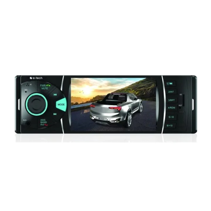 Mp3 Mp5 Player Multimidia Usb Micro Sd Aux Tela 4 Pol 1 Din