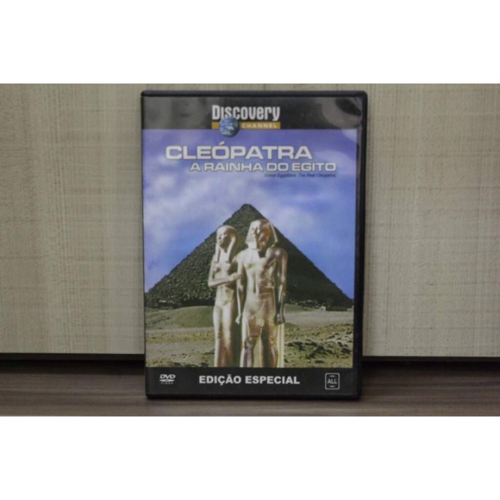 DVD Cleópatra A Rainha do Egito - Discovery Channel - Edição Especial
