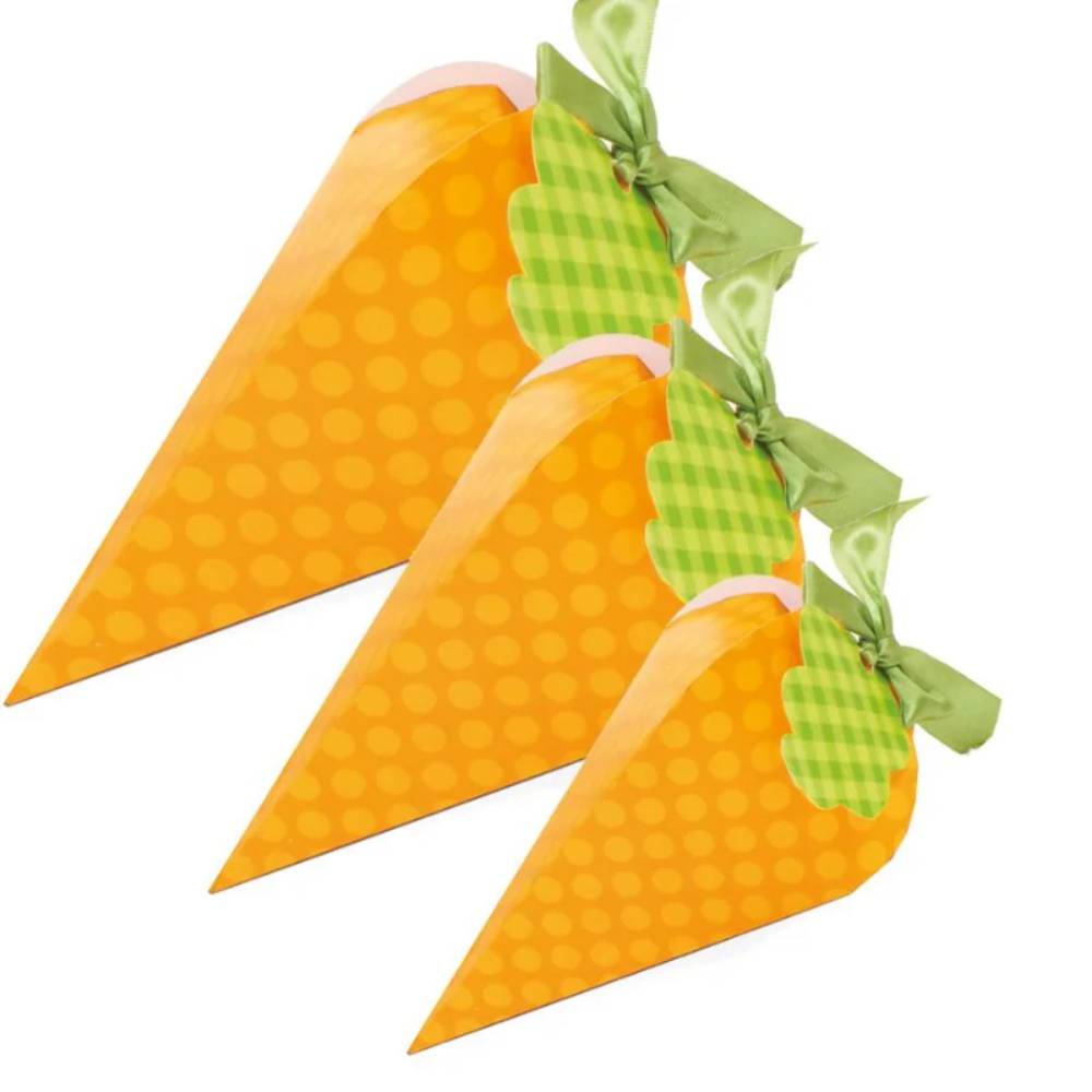 Caixa Cenouras Estilo - 10 unidades - Cromus Páscoa - Rizzo Tamanho: G