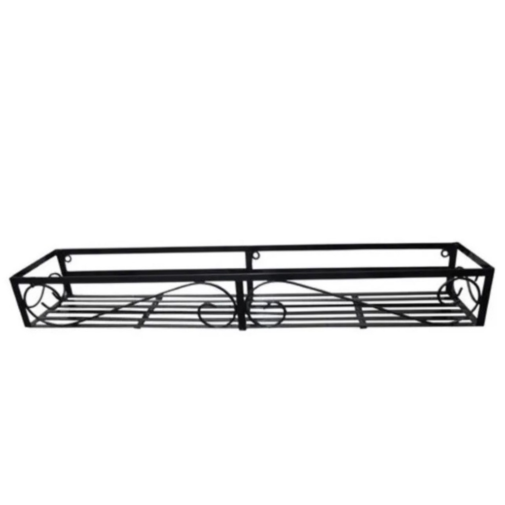 Suporte Plantas Parede Jardineira Janela Floreira em Ferro 60cm