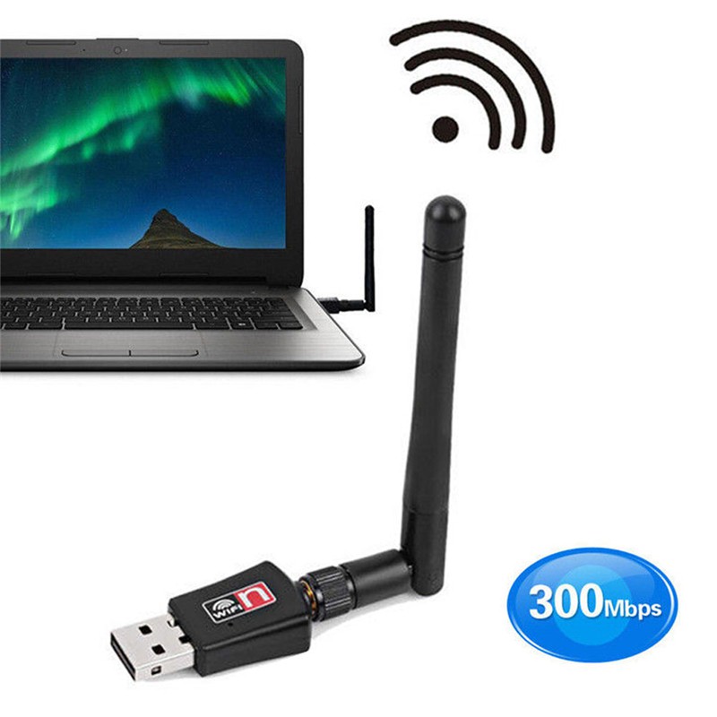 Mbps Usb Sem Fio Wifi Adapter Rede Lan Card Dbi Antena Externa Mbps Usb Wireless