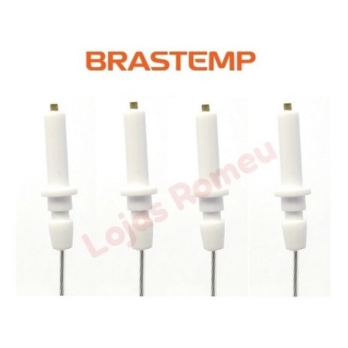 Kit 4 Velas Fogao Brastemp Clean E Ative E Consul