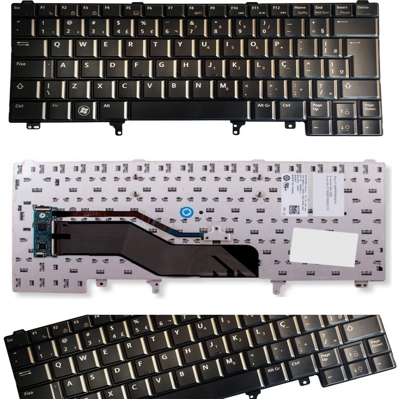 Dell Latitude E6420 E6320 E6220 E5420 XT3 Laptop Black Keyboard NSK