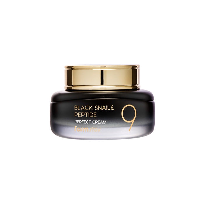 farmstay biack snail and peptide9 perfect cream 55ml - Beauty