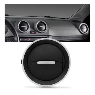 Difusor Saída de AR Painel Gol Voyage Saveiro G4 G5 G6 2006 a 2015 Preto com Prata
