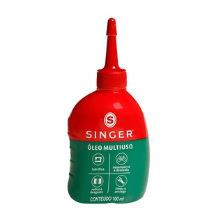 Oleo Lubrificante Singer Multiuso Maquinas Engrenagens 100ml