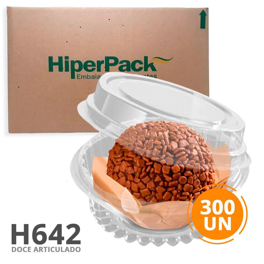 Caixa H642 BANDEJA PET REDONDA 300 unidades