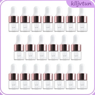 [klljvtun]20 Peças Frascos Conta-Gotas Para Embalagens De Cosméticos