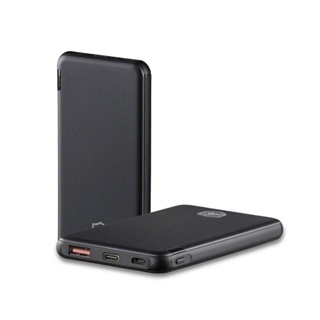 Carregador Portátil Power Bank Gshield Powerfast 10000mah Carregamento Rápido Cor Preto em Oferta na Shopee