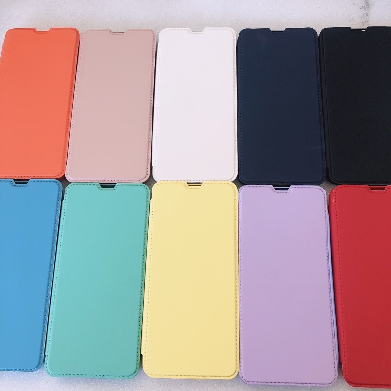 Capinha Carteira  Flexível De Soft Silicone Flip Cover Com Porta Cartão Para SAMSUNG A22(4G)