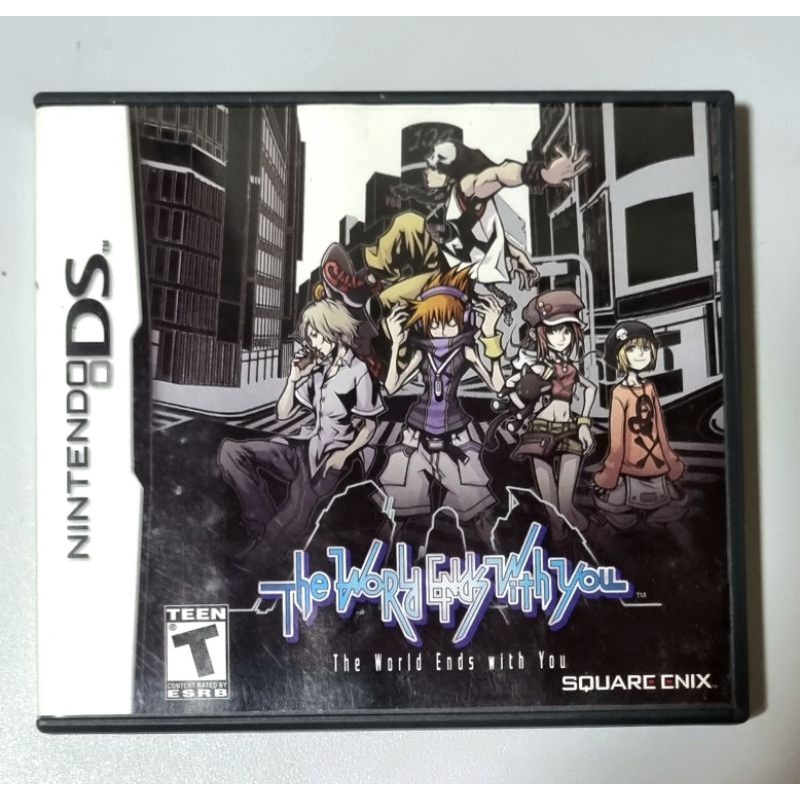 The World Ends With You Game Fita para Ds original americana